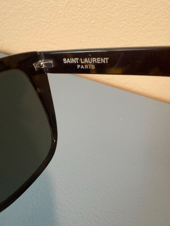 Saint Laurent SL 1 Slim 002 Sunglasses-Color: Havana/Grey, NWT and Case main image 11